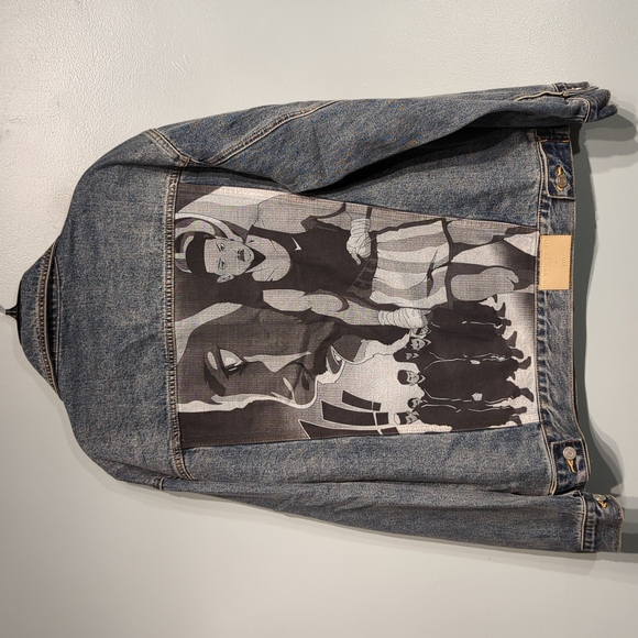 NWOT IH NOM UH NIT denim jacket size XL Rare - Picture 2 of 7